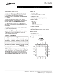 Click here to download ISL97645AIRZ Datasheet