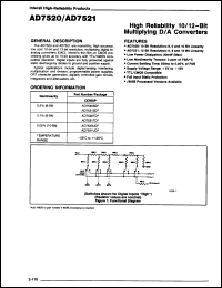 Click here to download AD7520UD/C Datasheet