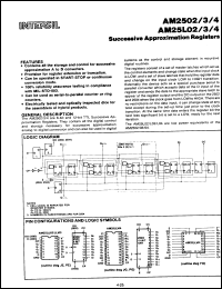 Click here to download AM2503CPE Datasheet