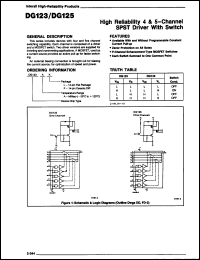 Click here to download DG123IFD Datasheet
