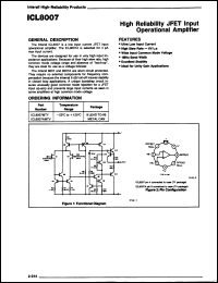 Click here to download ICL8007MTY/883B Datasheet