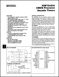 Click here to download ICM7045/D Datasheet