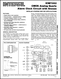 Click here to download ICM7052IPD Datasheet