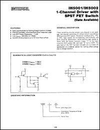 Click here to download IH5001CPA Datasheet