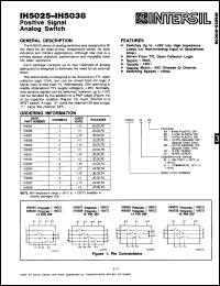 Click here to download IH5034MDD Datasheet
