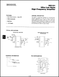 Click here to download IH5101MIE Datasheet