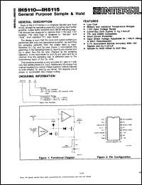 Click here to download IH5113IDE Datasheet