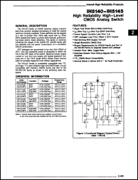 Click here to download IH5140MDE Datasheet