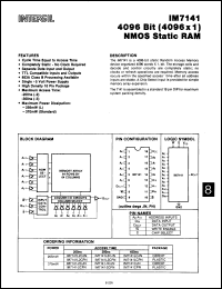 Click here to download IM7141-2CJN Datasheet