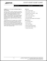 Click here to download EL5227CLZ Datasheet