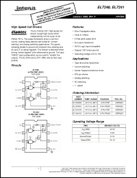 Click here to download EL7240CN Datasheet