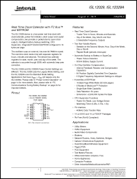 Click here to download ISL12029IVAZ Datasheet