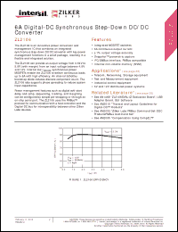 Click here to download ZL2106 Datasheet