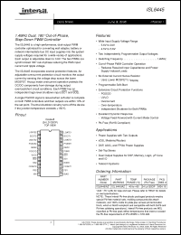 Click here to download ISL6445IAZ Datasheet