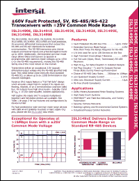 Click here to download ISL31490EIUZ Datasheet