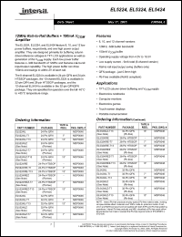 Click here to download EL5224IREZ Datasheet