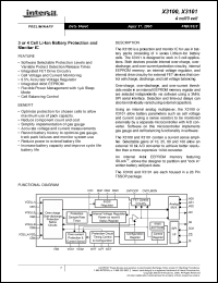 Click here to download X3100V28 Datasheet