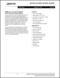 Click here to download EL5323CLZ-T13 Datasheet