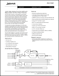 Click here to download ISL51002EVALZ Datasheet