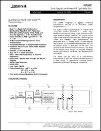 Click here to download X9268TS24 Datasheet