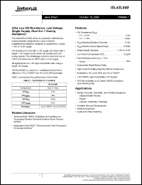 Click here to download ISL43L840IVZ Datasheet