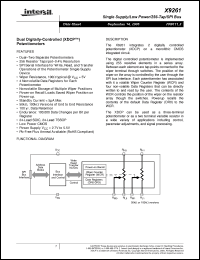 Click here to download X9261TS24I-2.7 Datasheet