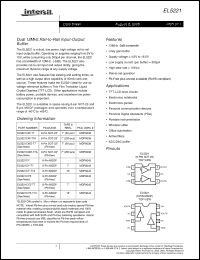 Click here to download EL5221CYZ-T13 Datasheet