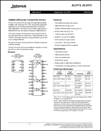 Click here to download EL5173ISZ Datasheet