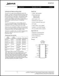 Click here to download EL9110IUZ Datasheet