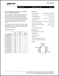 Click here to download ISL21009CFB812Z Datasheet