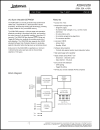 Click here to download X28HC256SI-20T1 Datasheet