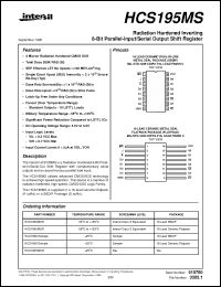 Click here to download HCS195MS Datasheet