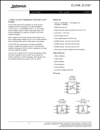 Click here to download EL5167IWZ-T7 Datasheet