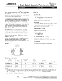 Click here to download ISL22313WFU10Z Datasheet