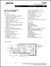 Click here to download X1228S14IZ-4.5A Datasheet