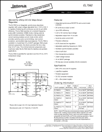 Click here to download EL7562CUZ Datasheet