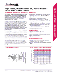 Click here to download ISL89165FRTBZ Datasheet