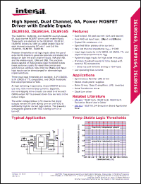 Click here to download ISL89164FBEAZ Datasheet