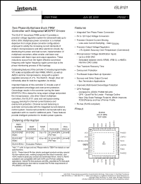 Click here to download ISL8101EVAL1 Datasheet