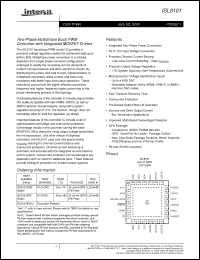 Click here to download ISL8101IRZ Datasheet