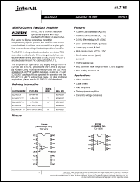 Click here to download EL2160 Datasheet