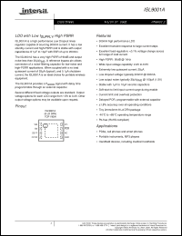 Click here to download ISL9001AIRBZ-T Datasheet