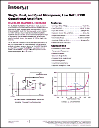 Click here to download ISL28230CUZ Datasheet