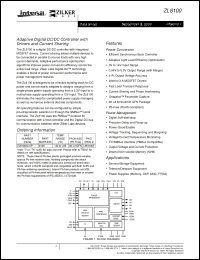 Click here to download ZL6100 Datasheet