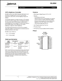 Click here to download ISL6884IAZ Datasheet