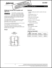 Click here to download EL4452 Datasheet