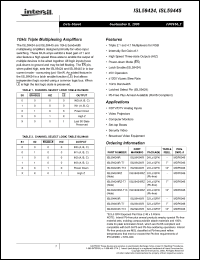 Click here to download ISL59445IR-T7 Datasheet