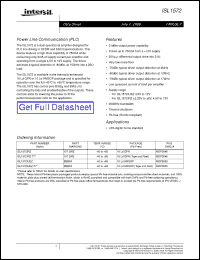 Click here to download ISL1572IUEZ-T7 Datasheet