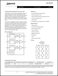 Click here to download ISL59123IIZ-T7 Datasheet