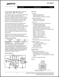 Click here to download ISL29020 Datasheet